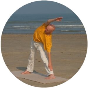 Rudy triangle on beach